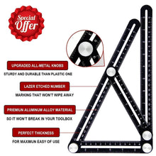Load image into Gallery viewer, Saker Angle Measuring Tool · Universal Angularizer Ruler