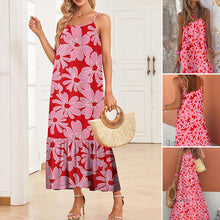 Load image into Gallery viewer, Halter Printed Dress