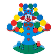 Load image into Gallery viewer, Wooden Clown Balancing Blocks