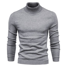 Load image into Gallery viewer, Men's Casual Solid Color Turtleneck Sweater