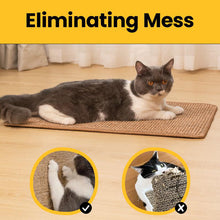 Load image into Gallery viewer, Natural Sisal Cat Scratcher Mat
