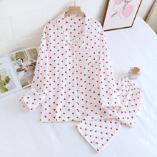 Load image into Gallery viewer, Heart Print Pyjamas Set
