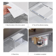 Load image into Gallery viewer, Wall-Mounted Dustproof Drawer Storage Rack