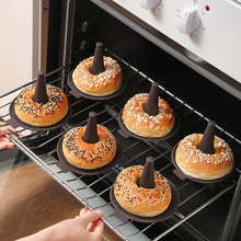 Load image into Gallery viewer, Easy-Bake Bagel Silicone Molds (6 pcs)