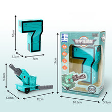 Load image into Gallery viewer, Toy Deformation Number Transform Robot