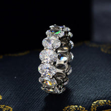 Load image into Gallery viewer, Oval Wide Zirconia Ring