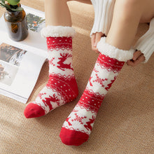 Load image into Gallery viewer, Christmas hot sale reindeer padded cotton socks