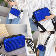 Load image into Gallery viewer, Mini size travel case shape square hand bag