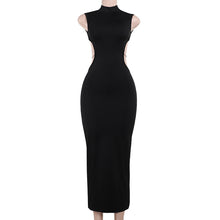 Load image into Gallery viewer, Women's Backless Butterfly Decor Bodycon Dress