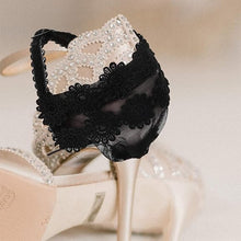 Load image into Gallery viewer, Lace High Heels Shoe Straps