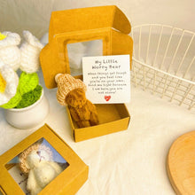 Load image into Gallery viewer, Handmade Mini Plush Teddy Bear in Box