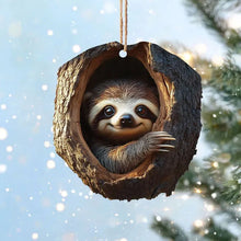Load image into Gallery viewer, Animal Christmas Ornament