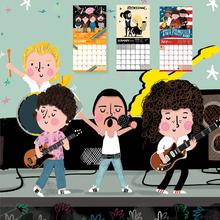 Load image into Gallery viewer, 2024 Biographies Calendar Of ROCK'N ROLL