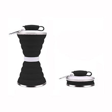 Load image into Gallery viewer, 500ML Foldable Silicone Water Bottle Cup