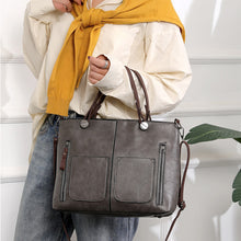 Load image into Gallery viewer, Ladies Vintage Leather Shoulder Bag