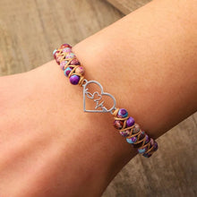 Load image into Gallery viewer, For barnebarn - For du er alltid i mitt armbånd med perler
