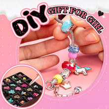 Load image into Gallery viewer, Jewelry Box Bracelet Making Kit for Kids Girls