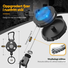 Load image into Gallery viewer, Tung uttrekkbar nøkkelring