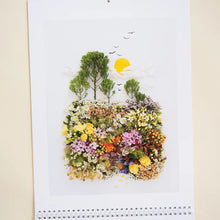 Load image into Gallery viewer, 2025 Flower Art Calendar