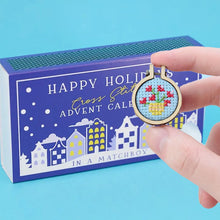 Load image into Gallery viewer, Christmas Cross Stitch Advent Calendar