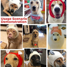 Load image into Gallery viewer, Dog Ear Muffs Noise-Protection Knitted Hat