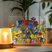 Load image into Gallery viewer, Painted Colorful Flower Pattern Decor
