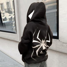 Load image into Gallery viewer, Spider Punk Zip Up Hoodie