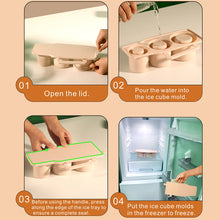 Load image into Gallery viewer, Silicone Ice Cube Tray