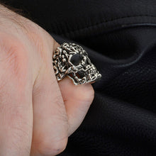 Load image into Gallery viewer, Gothic Death Skull Ring