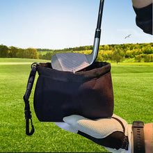 Load image into Gallery viewer, Rengjøringspose for golfkøller og golfballer