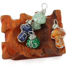 Load image into Gallery viewer, Natural Crystal Mushroom Pendant