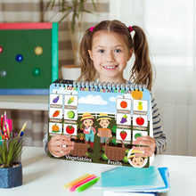 Load image into Gallery viewer, Busy Book Preschool Learning Activities for Toddlers