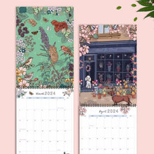 Load image into Gallery viewer, 2024 Wall Calendar of Nature and Wildlife Art
