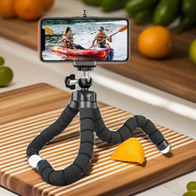 Load image into Gallery viewer, Flexible Sponge Octopus Tripod