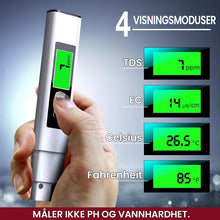 Load image into Gallery viewer, Ny 4-i-1 Digital TDS-måler