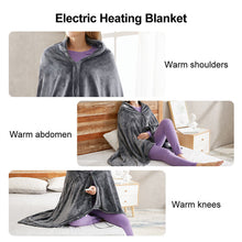 Load image into Gallery viewer, Heated Flannel Blanket