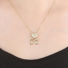 Load image into Gallery viewer, Love and my kids - Mother's Love Necklace