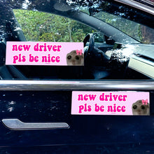 Load image into Gallery viewer, Nice Driver Car Sticker