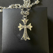 Load image into Gallery viewer, Gothic Cross Pendant Necklace