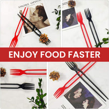 Load image into Gallery viewer, Chopsticks and Fork in ONE(50 PCS)