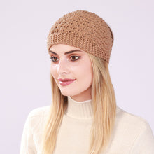 Load image into Gallery viewer, Hollow Out Ponytail Women Beanie