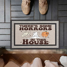 Load image into Gallery viewer, Funny Pumpkin Floor Mat