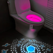 Load image into Gallery viewer, Rechargeable LED Toilet Light