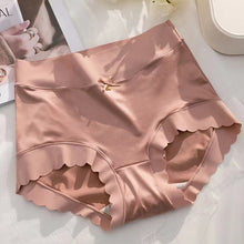 Load image into Gallery viewer, Premium Satin Antibacterial Ice Silk Moisture-absorbing Pantiess （3PCS）