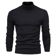 Load image into Gallery viewer, Men's Casual Solid Color Turtleneck Sweater