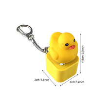 Load image into Gallery viewer, Rechargeable Sound &amp; Light Fidget Toy Keychain
