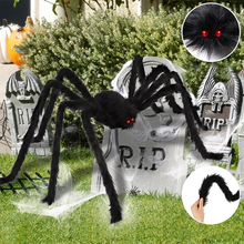 Load image into Gallery viewer, Halloween Spider Decorations Stretch Cobweb
