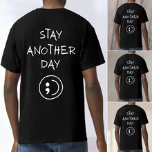 Load image into Gallery viewer, Stay Another Day Black T-shirt