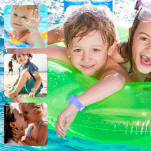 Load image into Gallery viewer, Kids' Waterproof Silicone Anti-loss Wristband