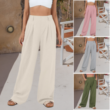 Load image into Gallery viewer, High-Waisted Wide Leg Pants